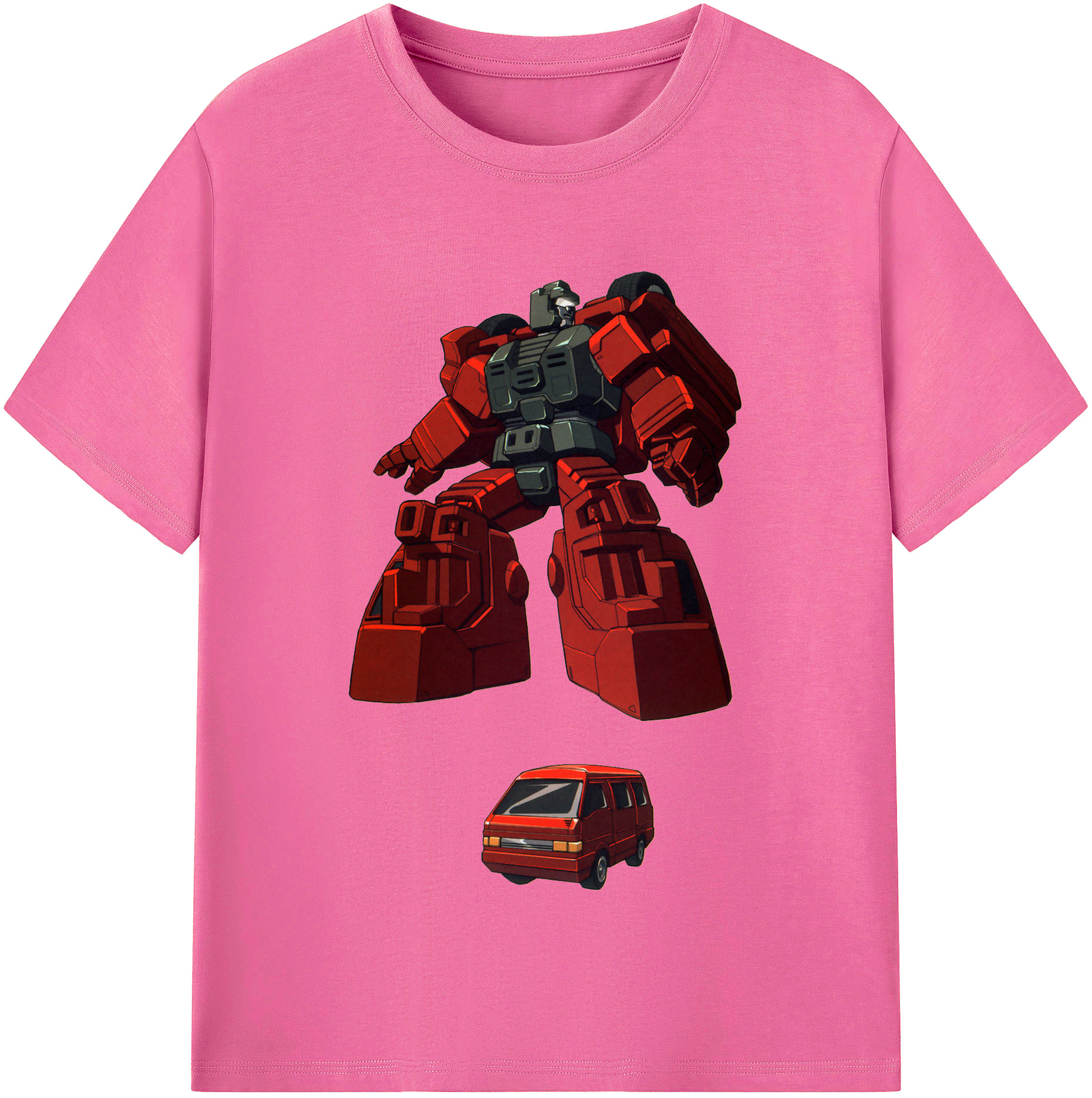 （画像用）  レディースカジュアルプリントTシャツ（綿100％）